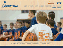 Tablet Screenshot of journeymanbasketball.com